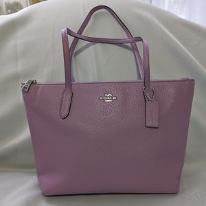 Coach Zip Top Tote
